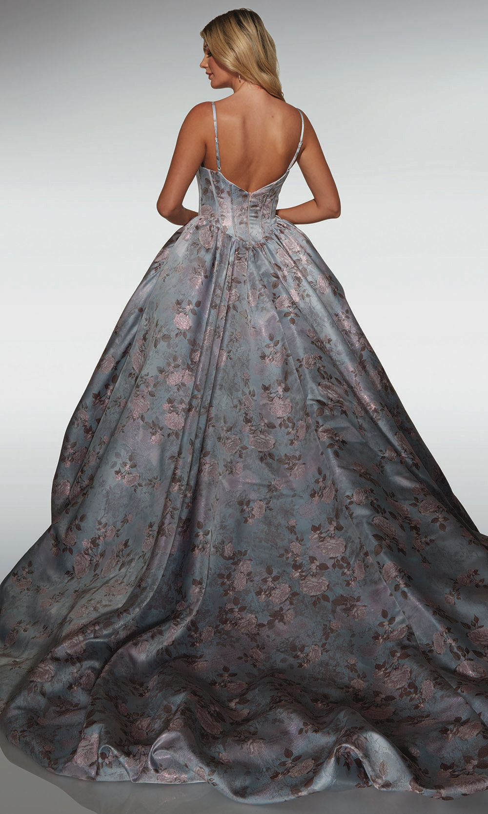 Alyce Paris 62019 - Regal Ball Gown with Lace Up Back Prom Dresses