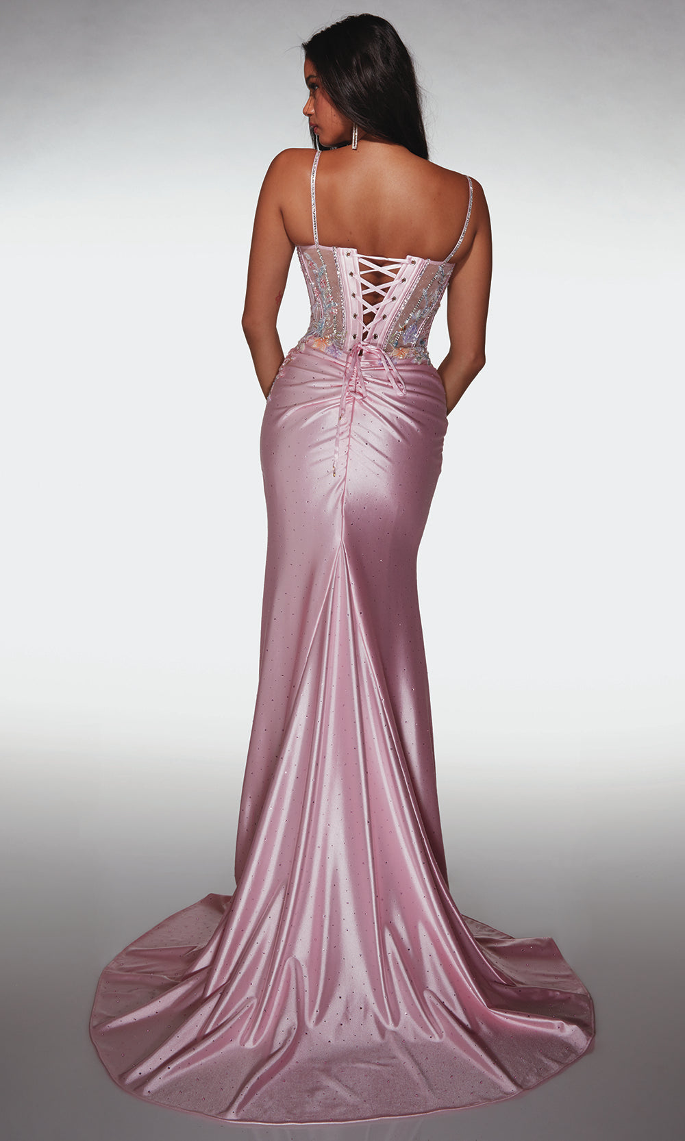 Alyce Paris 62022 - Fitted Applique Bodice Evening Dress Prom Dresses