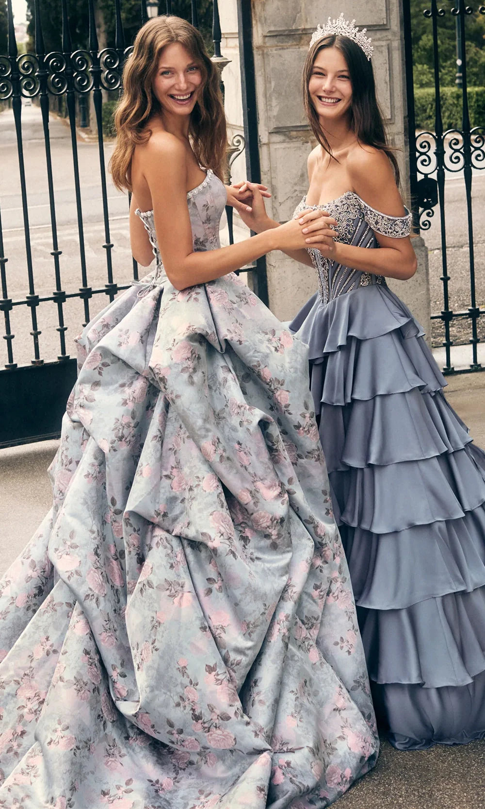 Alyce Paris 62035 - Corset Bodice Tiered Evening Dress Prom Dresses