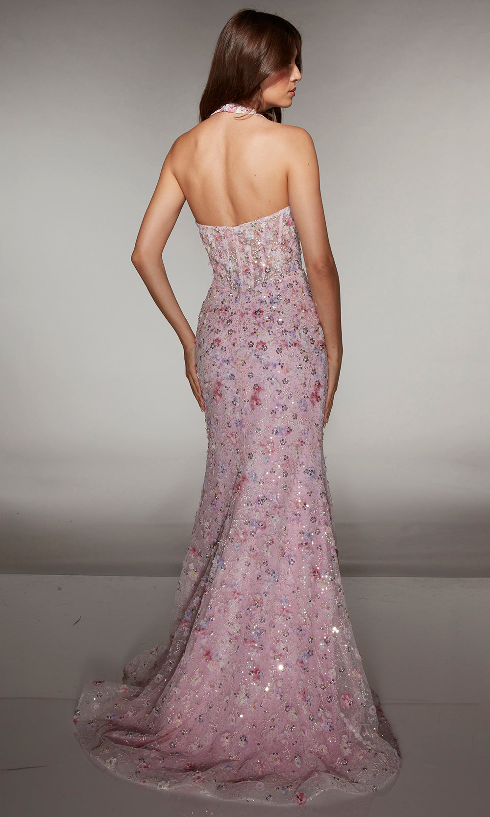 Alyce Paris 62044 - Sparkling Embellished Gown with Slit Prom Dresses