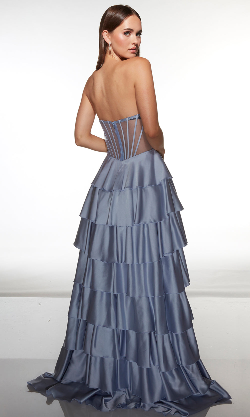 Alyce Paris 62056 - Strapless Sweetheart Dress with High Slit Prom Dresses