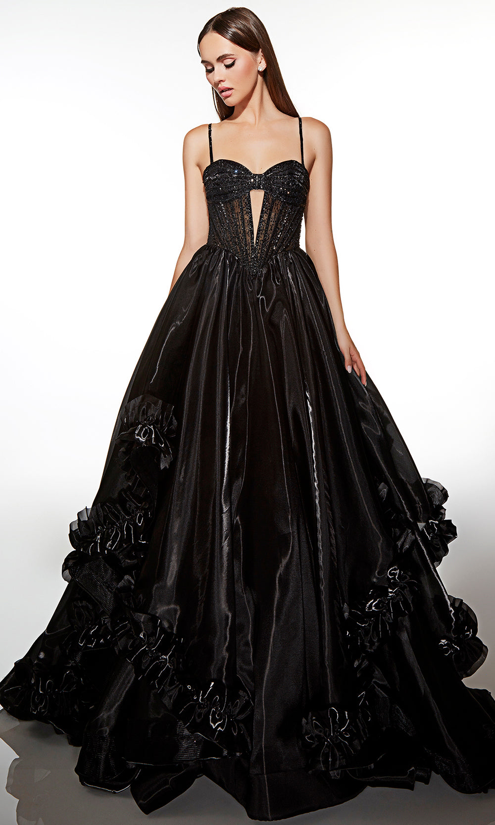 Alyce Paris 62107 - Classic Full Skirt Evening Ballgown Ball Gowns