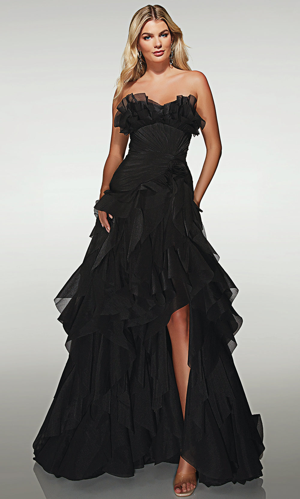 Alyce Paris 62124 - Ruffled Sweetheart Formal Dress Prom Dresses