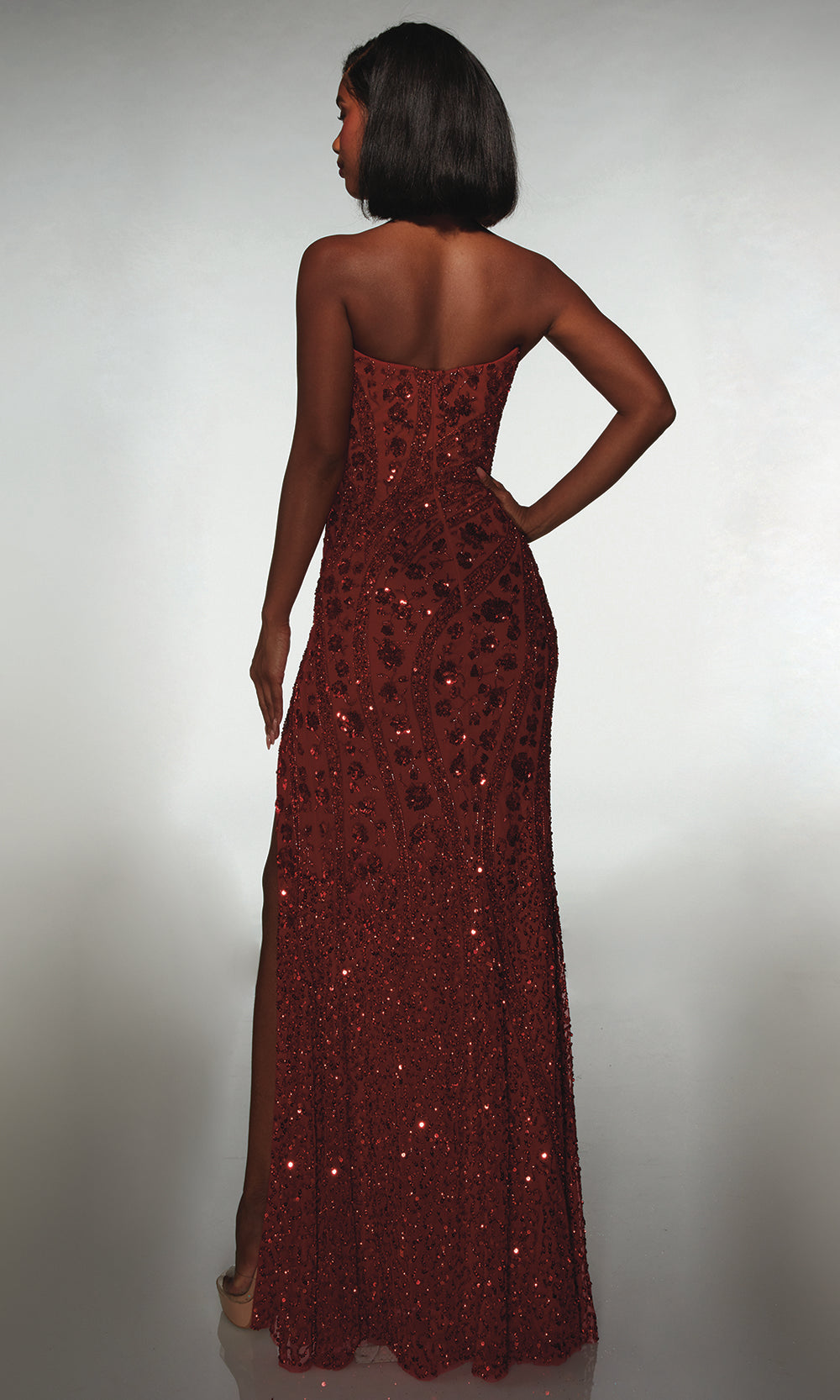 Alyce Paris 62136 - Sleek Beaded Long Formal Dress Prom Dresses