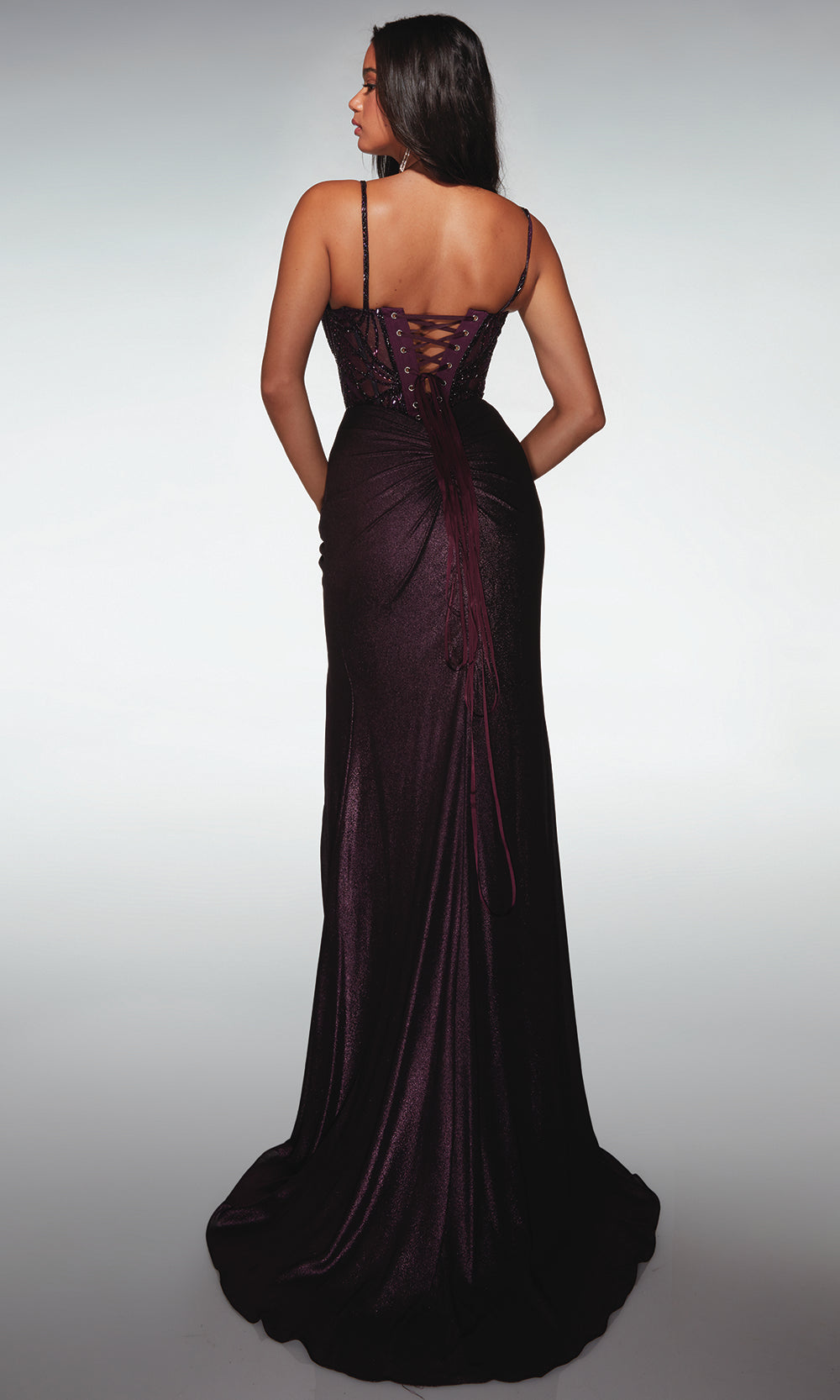 Alyce Paris 62143 - Elegant Floor-Length Formal Dress Prom Dresses