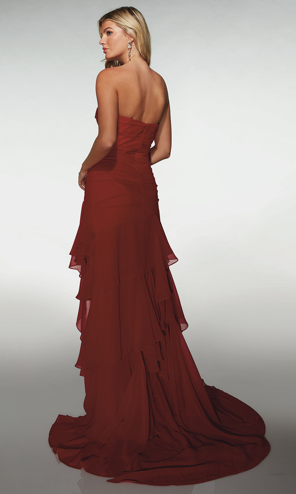 Alyce Paris 62153 - Tiered High Low Formal Dress Prom Dresses