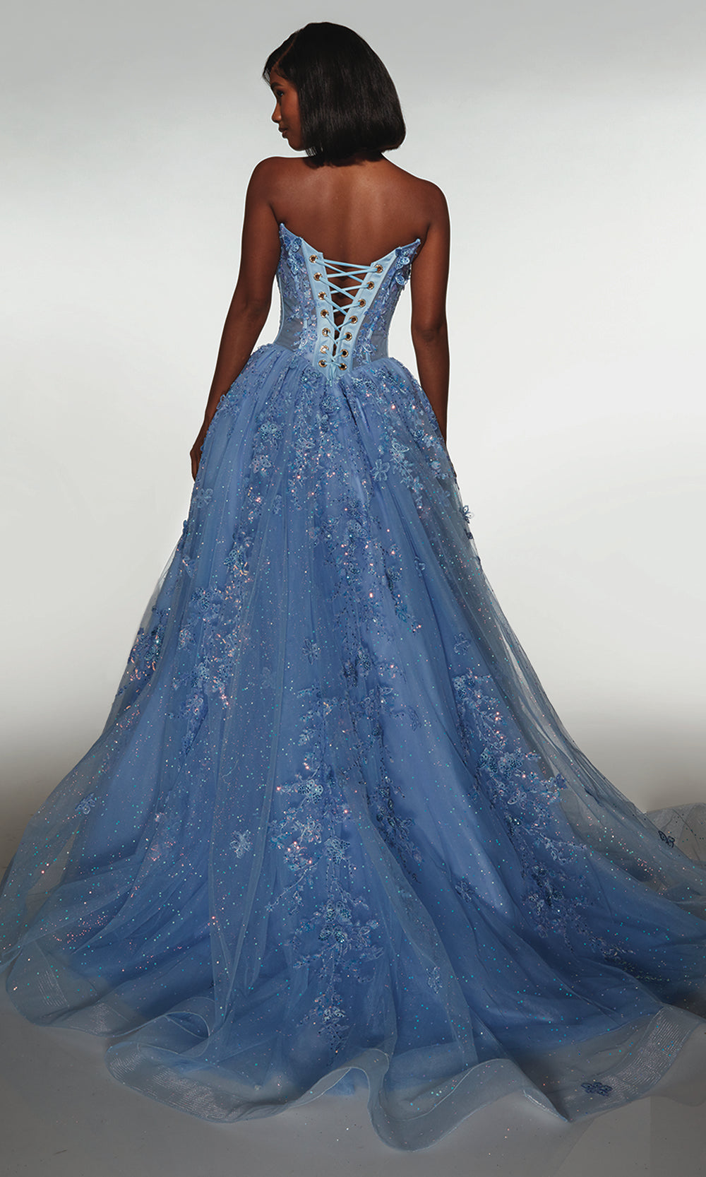 Alyce Paris 62163 - Romantic Sweetheart Glitter Ball Gown Prom Dresses