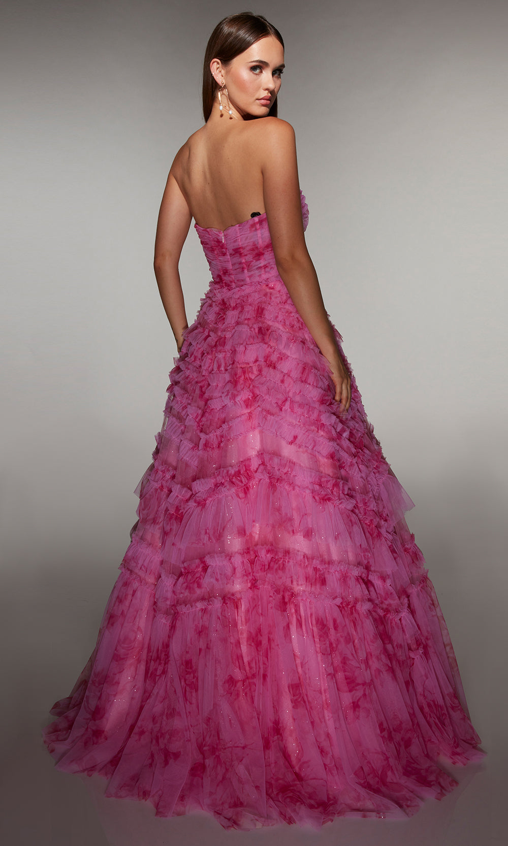 Alyce Paris 62164 - Textured Tulle Sweetheart Evening Dress Prom Dresses