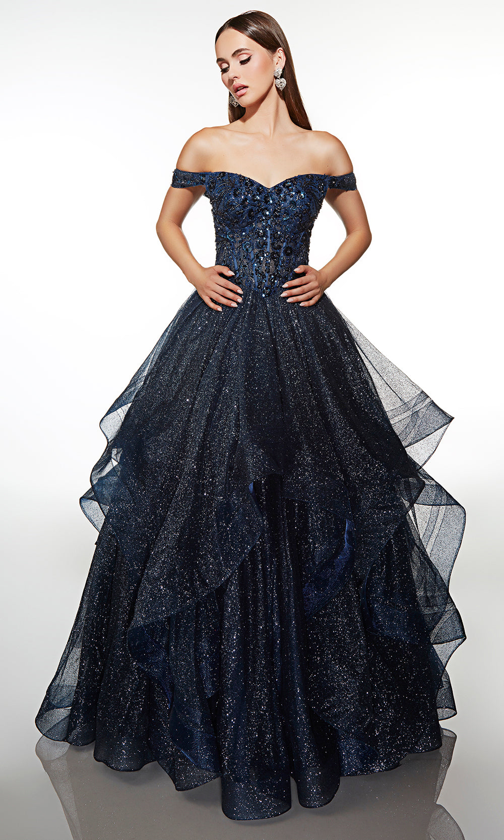 Alyce Paris 62173 - Sweetheart Beaded Corset Prom Dress Prom Dresses