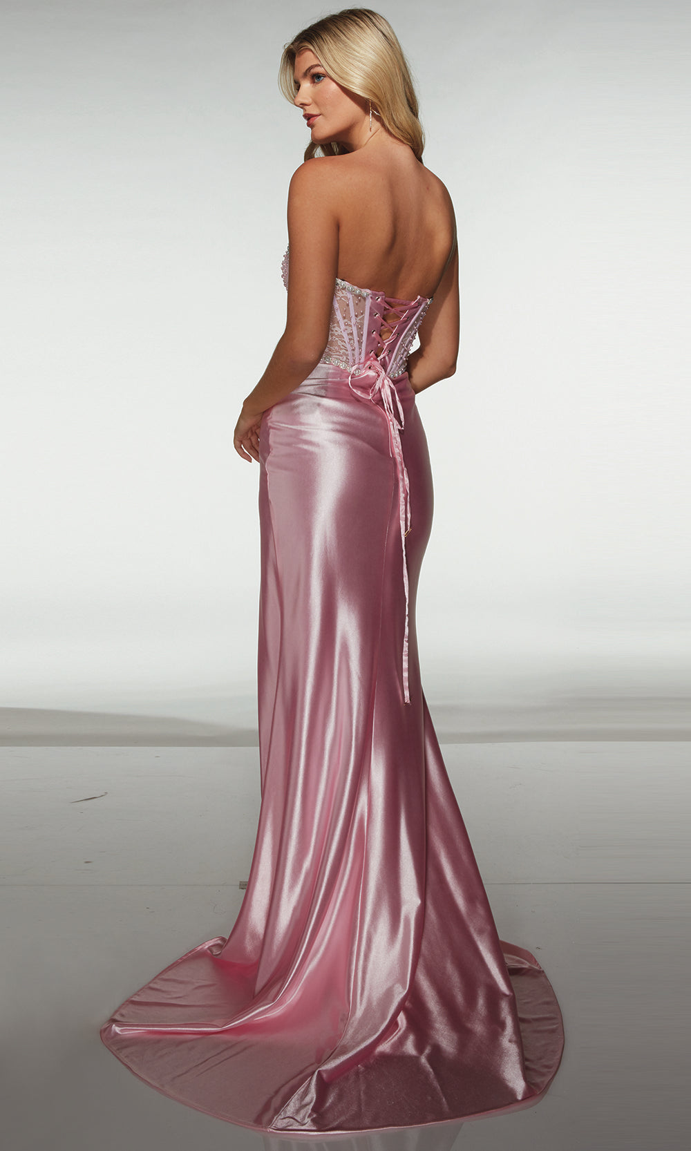 Alyce Paris 62209 - Strapless Sheath Dress with Sparkle Bodice Prom Dresses