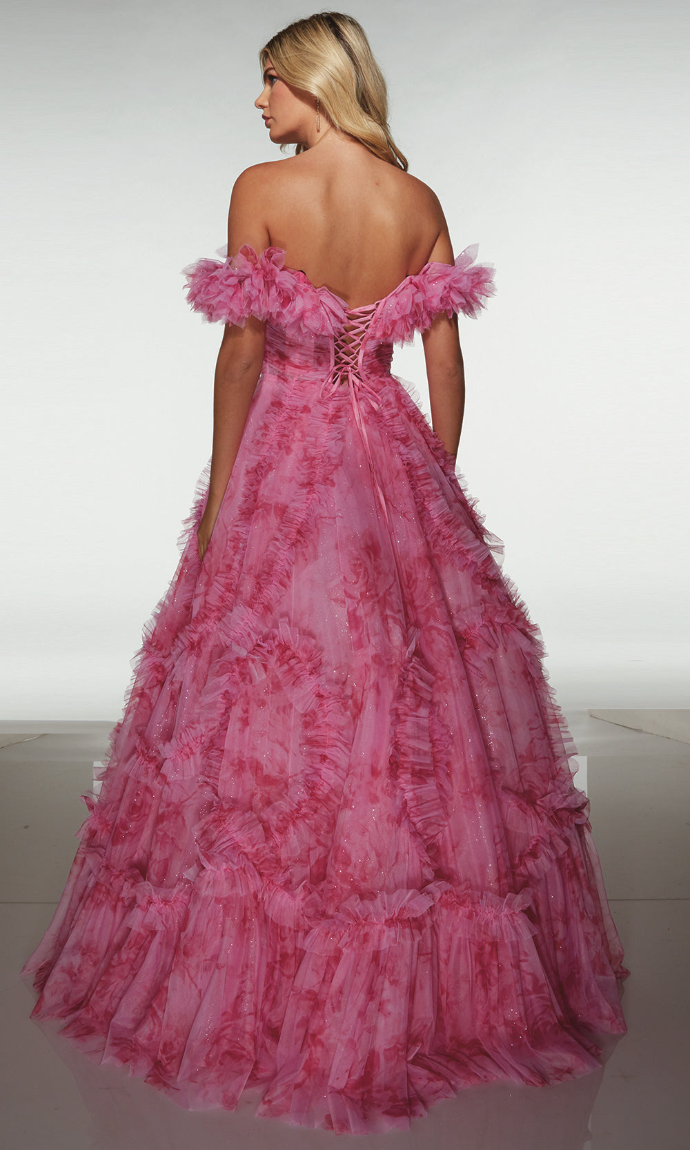 Alyce Paris 62216 - Dramatic Tiered Ruffle Prom Dress Prom Dresses