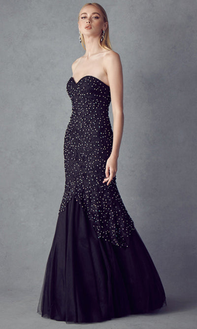 Juliet Dresses 644 - Mermaid Skirt Embroidered Evening Gown Prom Dresses