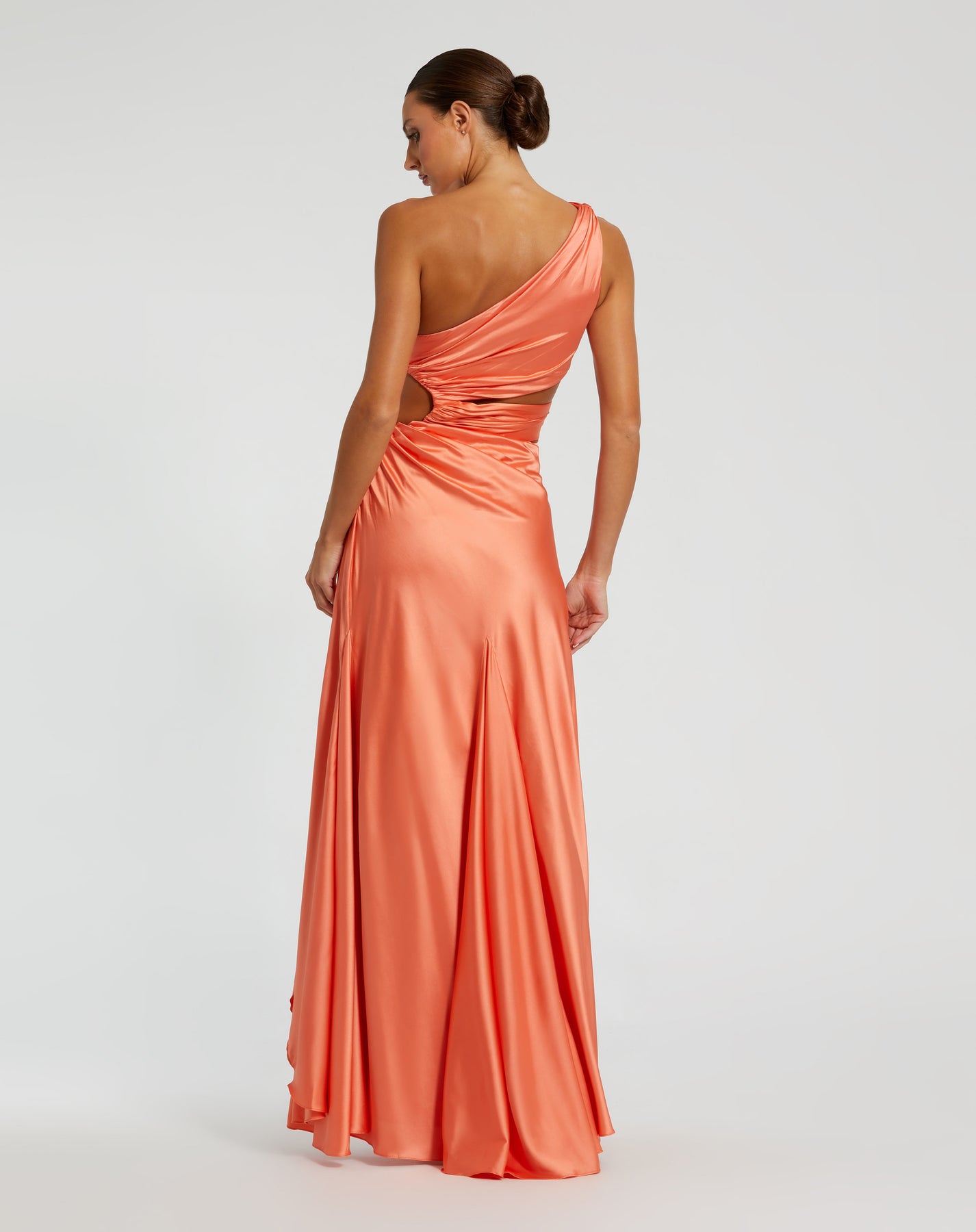 Mac Duggal 68485 - Cutout Ruched Evening Gown
