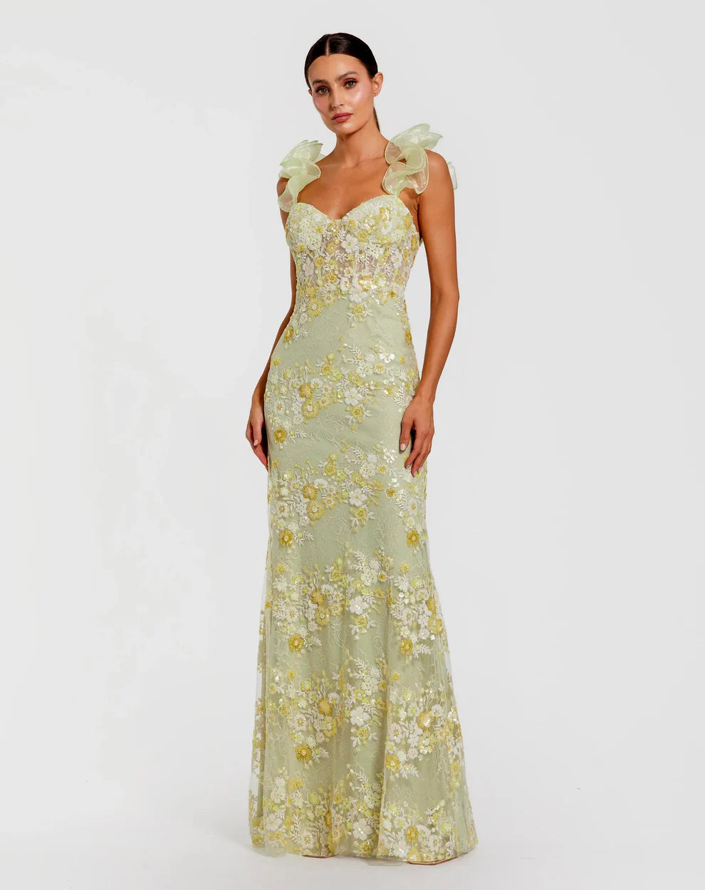 Mac Duggal 68880 - Romantic Floral Evening Dress
