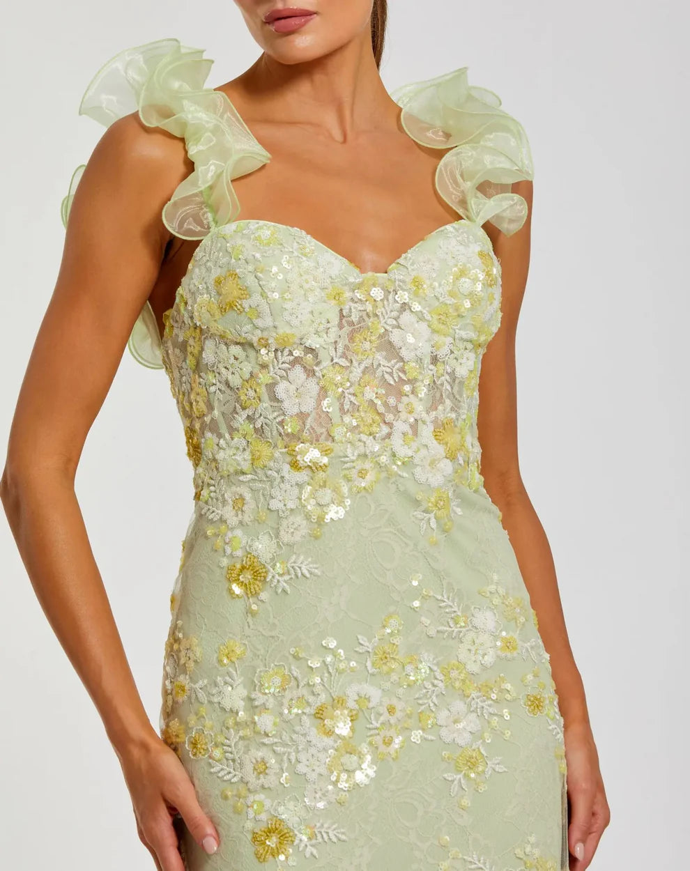 Mac Duggal 68880 - Romantic Floral Evening Dress