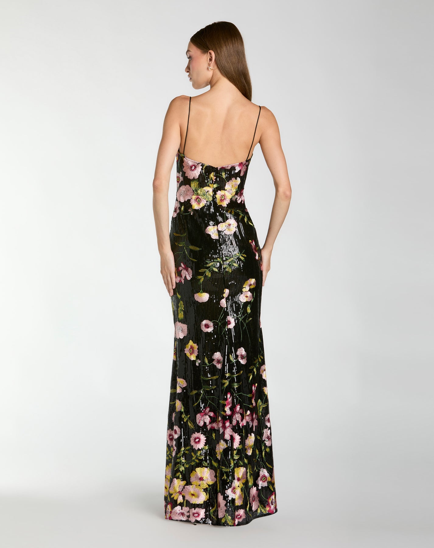 Mac Duggal 68896 - Floral Embroidered Sweetheart Dress