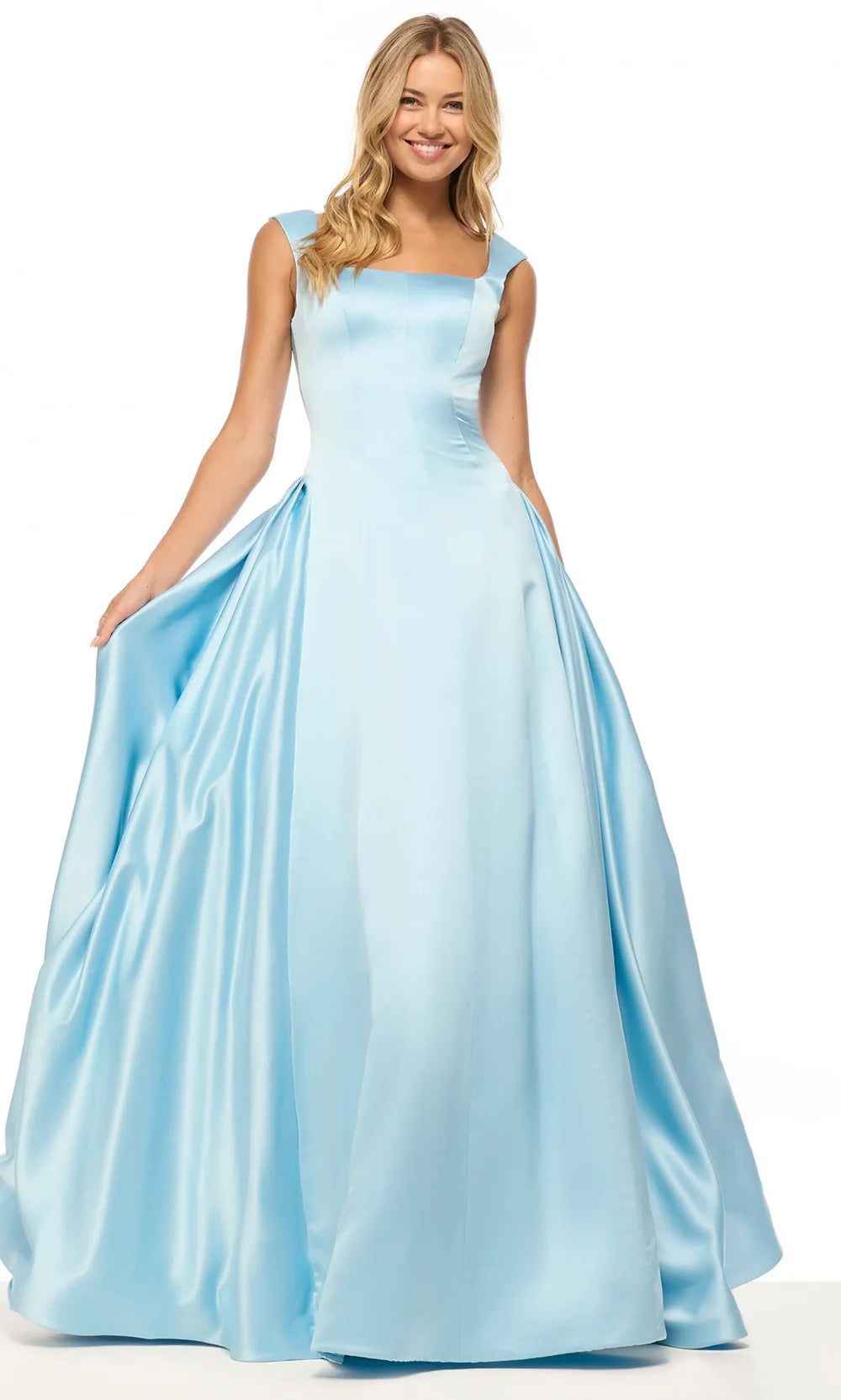 Sherri Hill 57835 - Cap Sleeve Pleated Skirt Evening Gown Ball Gowns