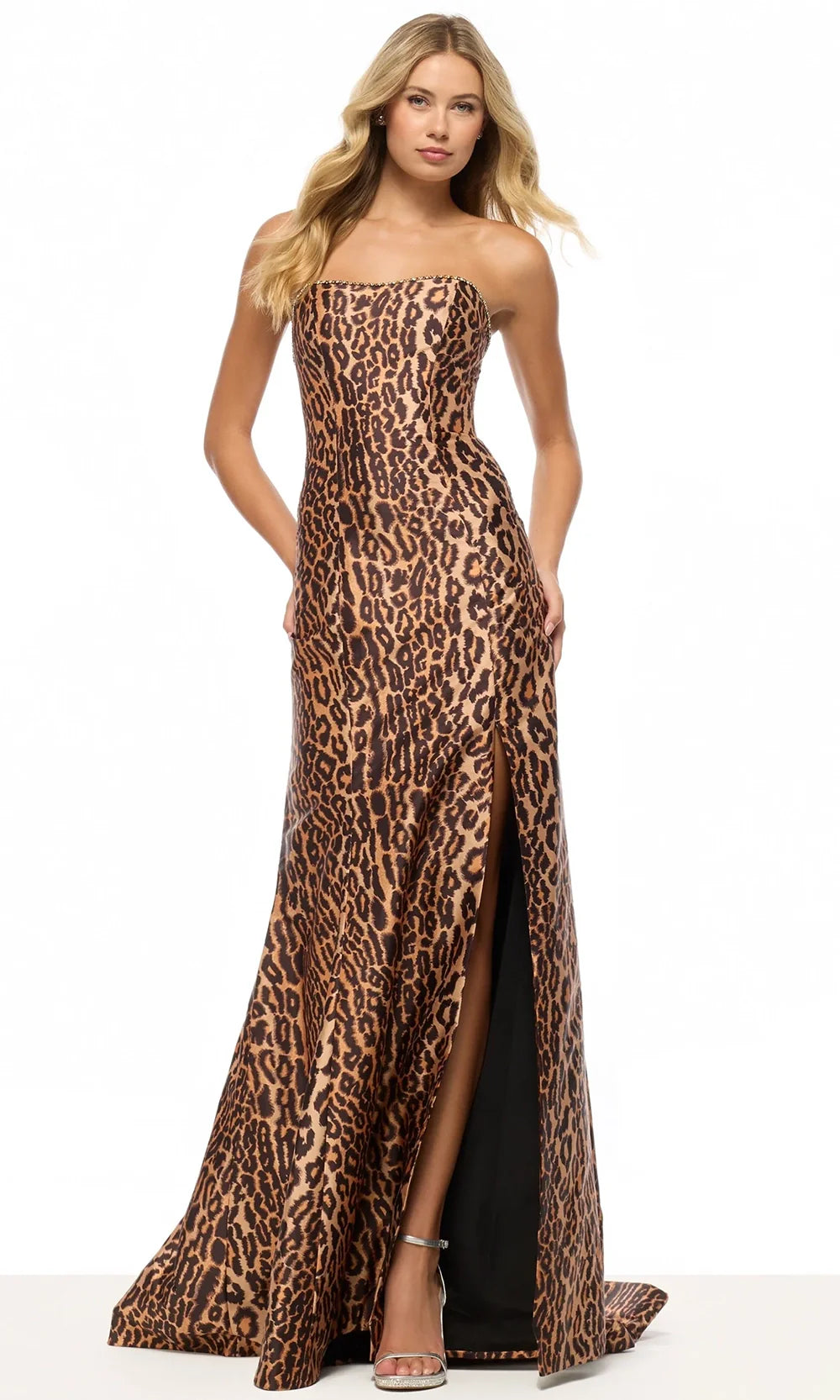 Sherri Hill 57774 - Animal Print Sheath Evening Dress Prom Dresses