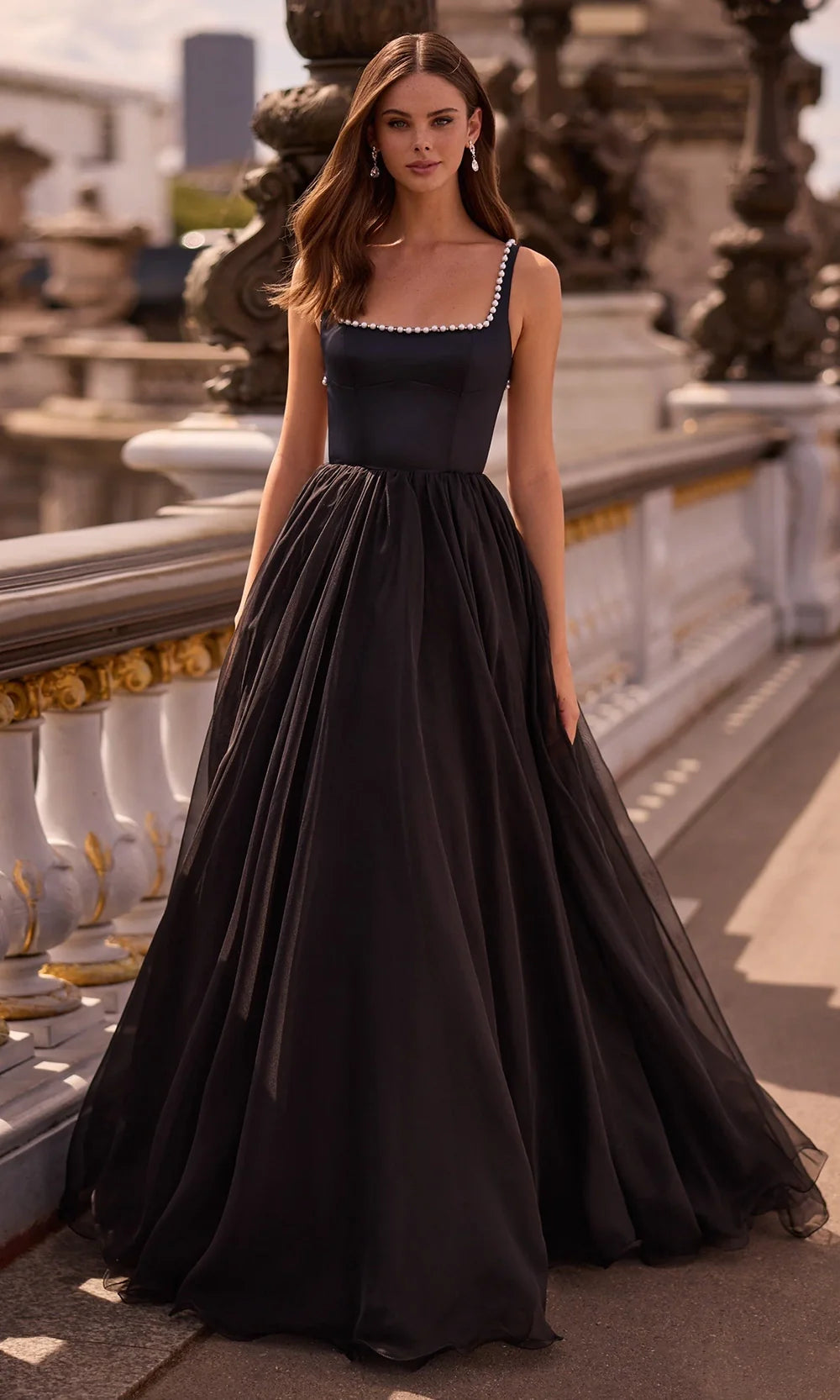 Sherri Hill 57713 - Sleeveless Ballgown with Tie Open Back Prom Dresses