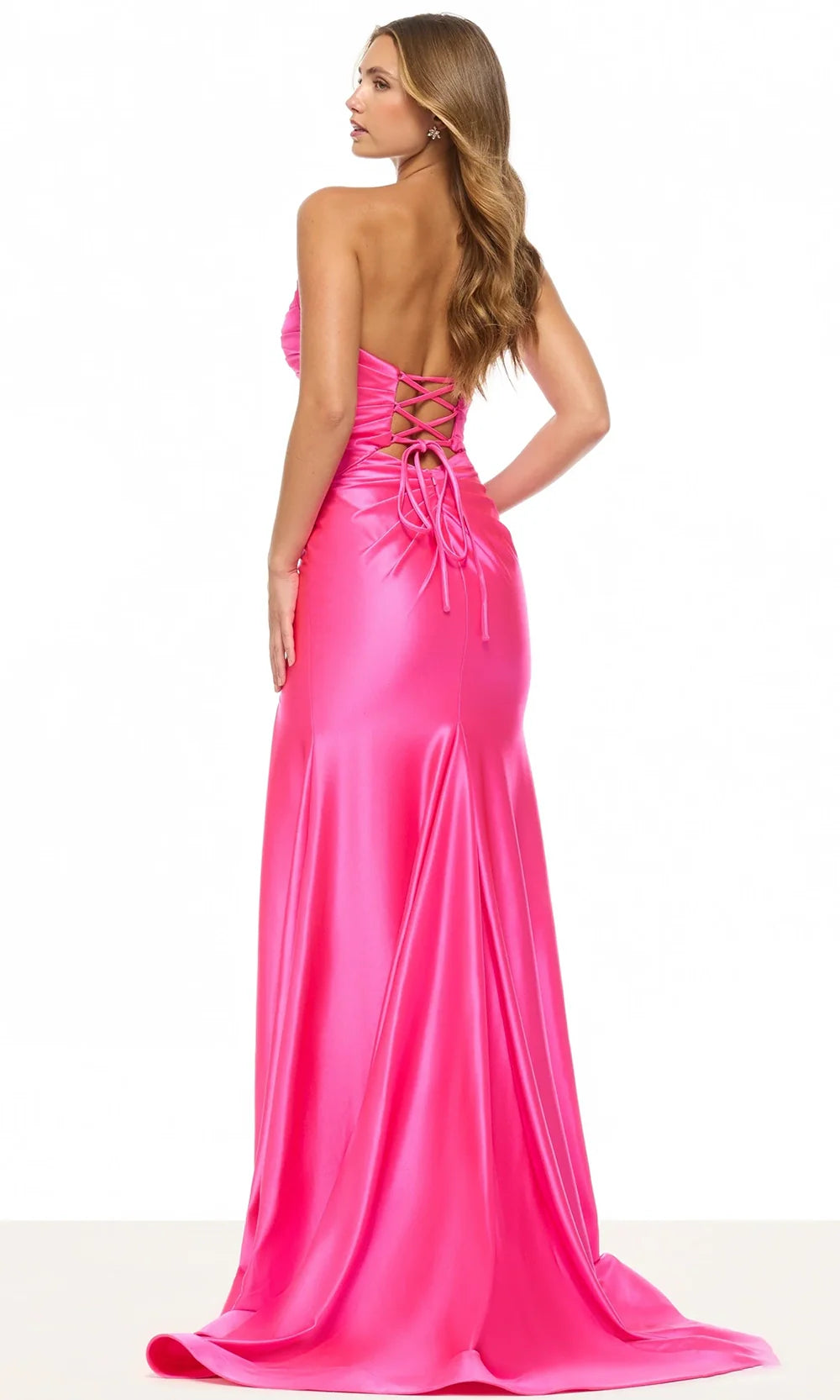 Sherri Hill 57882 - Strapless Pleated Bodice Evening Gown Prom Dresses