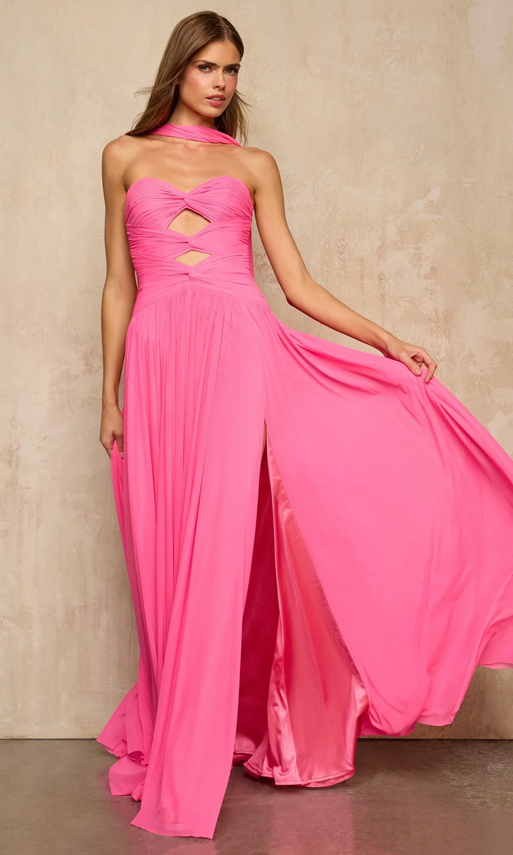 Sherri Hill 57951 - Cutout Strapless A-Line Evening Dress Prom Dresses
