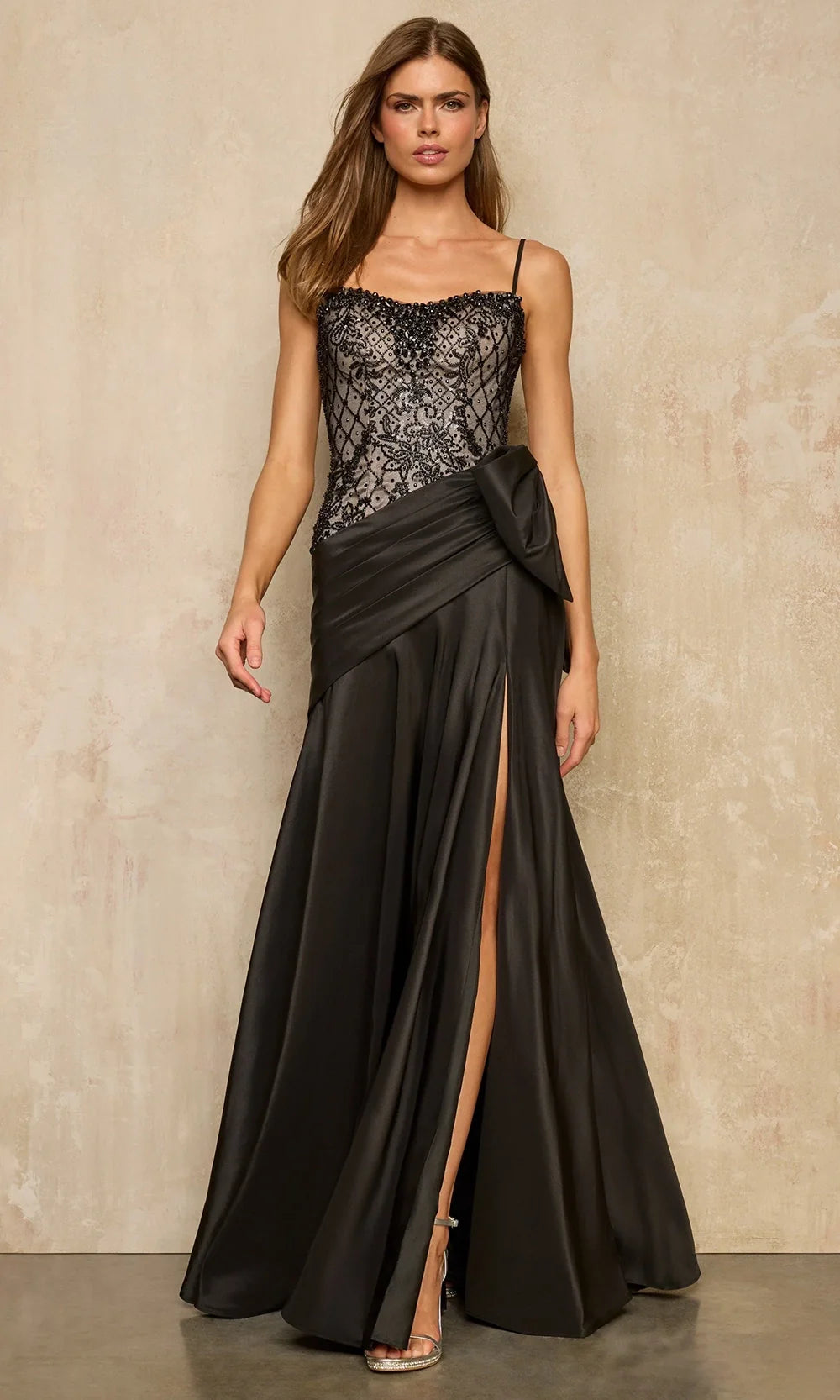 Sherri Hill 57960 - Spaghetti Strap A-Line Embellished Dress Prom Dresses