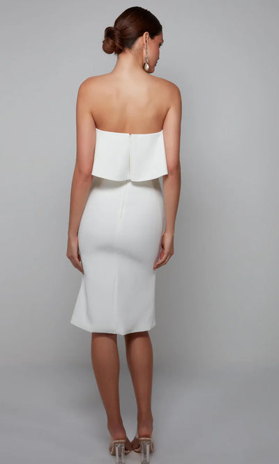 Alyce Paris 70002 - Semi-Sweetheart Minimalist Sheath Dress Homecoming Dresses