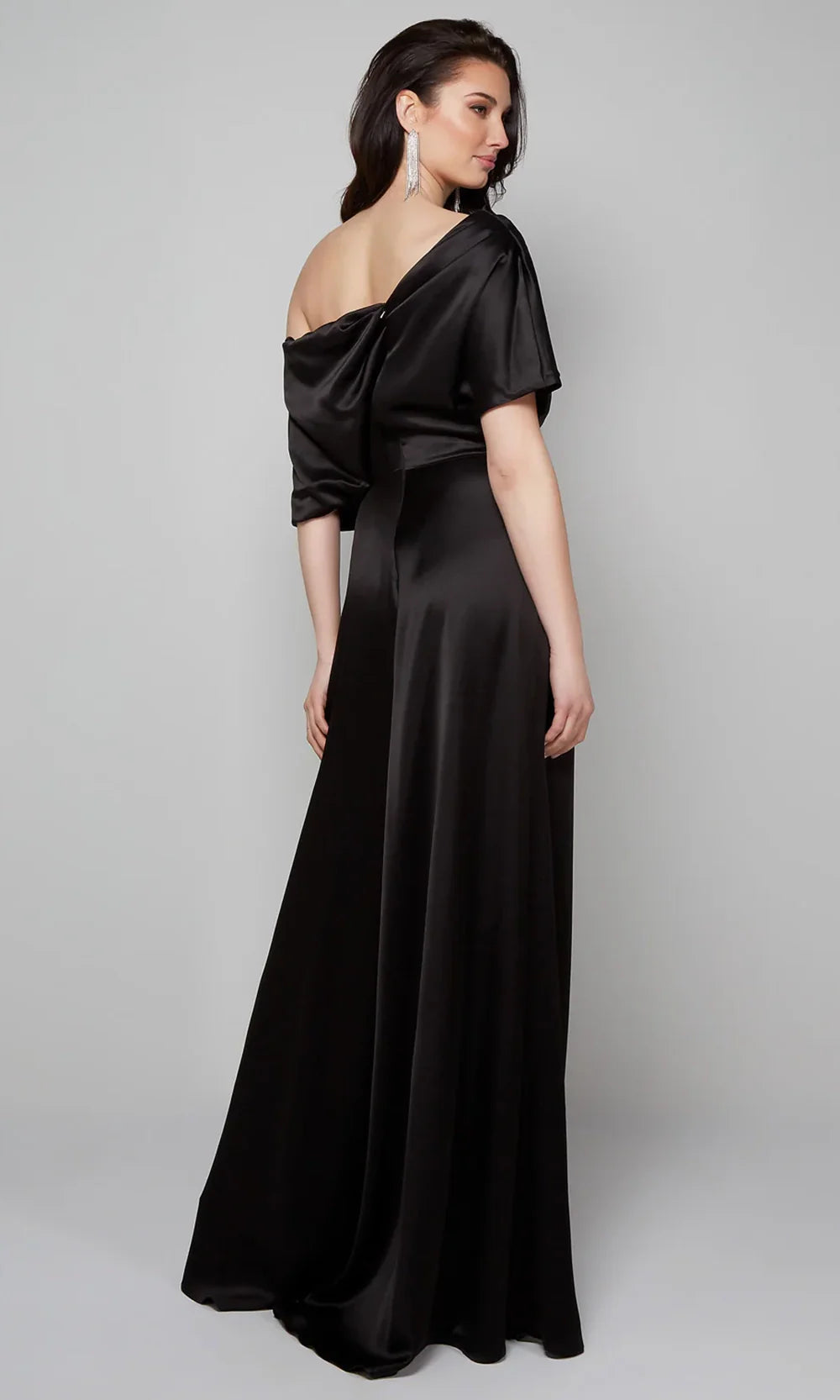 Alyce Paris 70019 - Short Sleeve Jumpsuit with Wide-Leg Pants Evening Dresses