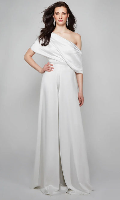 Alyce Paris 70019 - Short Sleeve Jumpsuit with Wide-Leg Pants Evening Dresses
