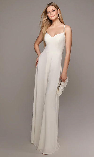 Alyce Paris 70022 - Sleeveless Sweetheart Neck Jumpsuit Homecoming Dresses