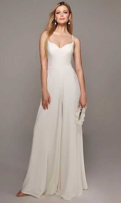 Alyce Paris 70022 - Sleeveless Sweetheart Neck Jumpsuit Homecoming Dresses