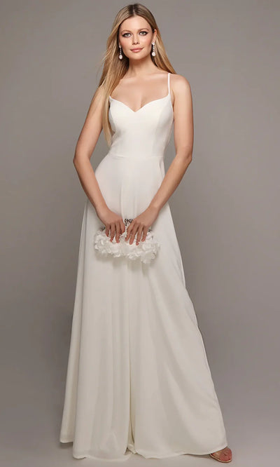 Alyce Paris 70022 - Sleeveless Sweetheart Neck Jumpsuit Homecoming Dresses