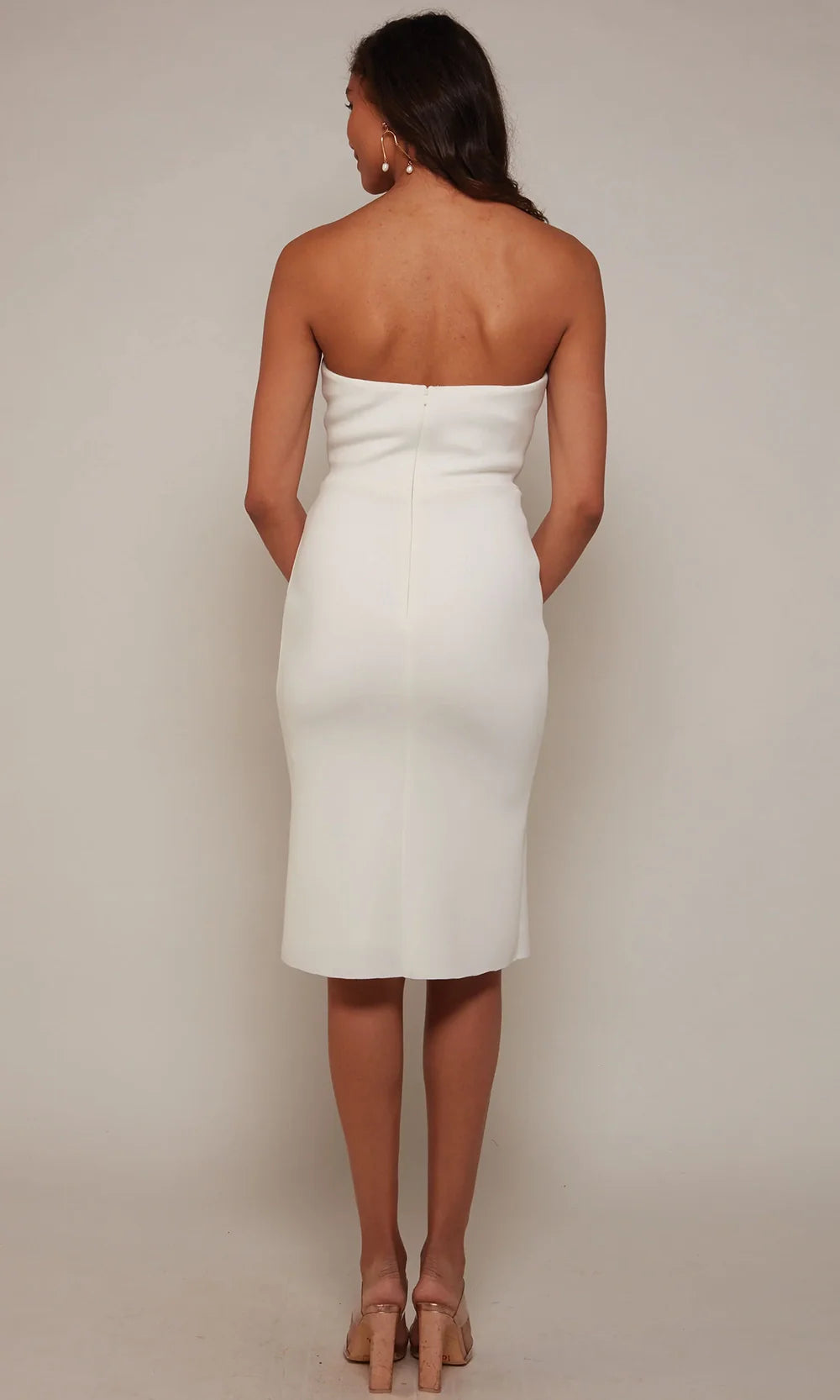 Alyce Paris 70048 - Fitted Sweetheart Scuba Dress Wedding Guest