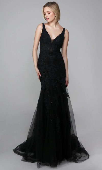 Alyce Paris 7029 - Embroidered Lace Scoop Back Dress Wedding Dresses