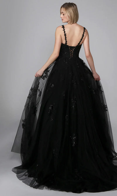 Alyce Paris 7043 - Sweetheart Lace-Up Back Tulle Gown Ball Gowns