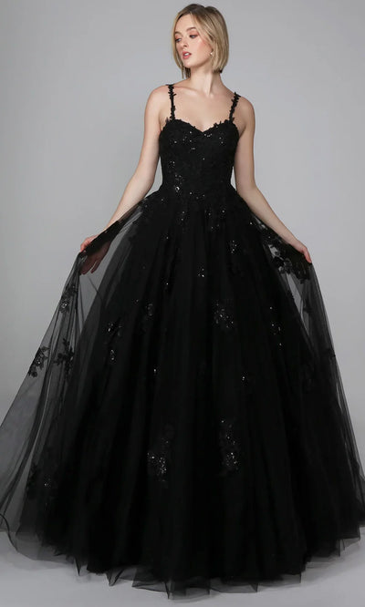 Alyce Paris 7043 - Sweetheart Lace-Up Back Tulle Gown Ball Gowns