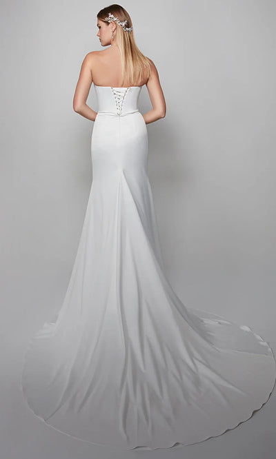 Alyce Paris 7056 - Strapless Ruched Bridal Dress Wedding Dresses
