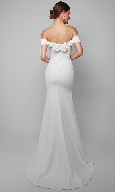 Alyce Paris 7062 - Fitted 3D Floral Sweetheart Gown Wedding Dresses