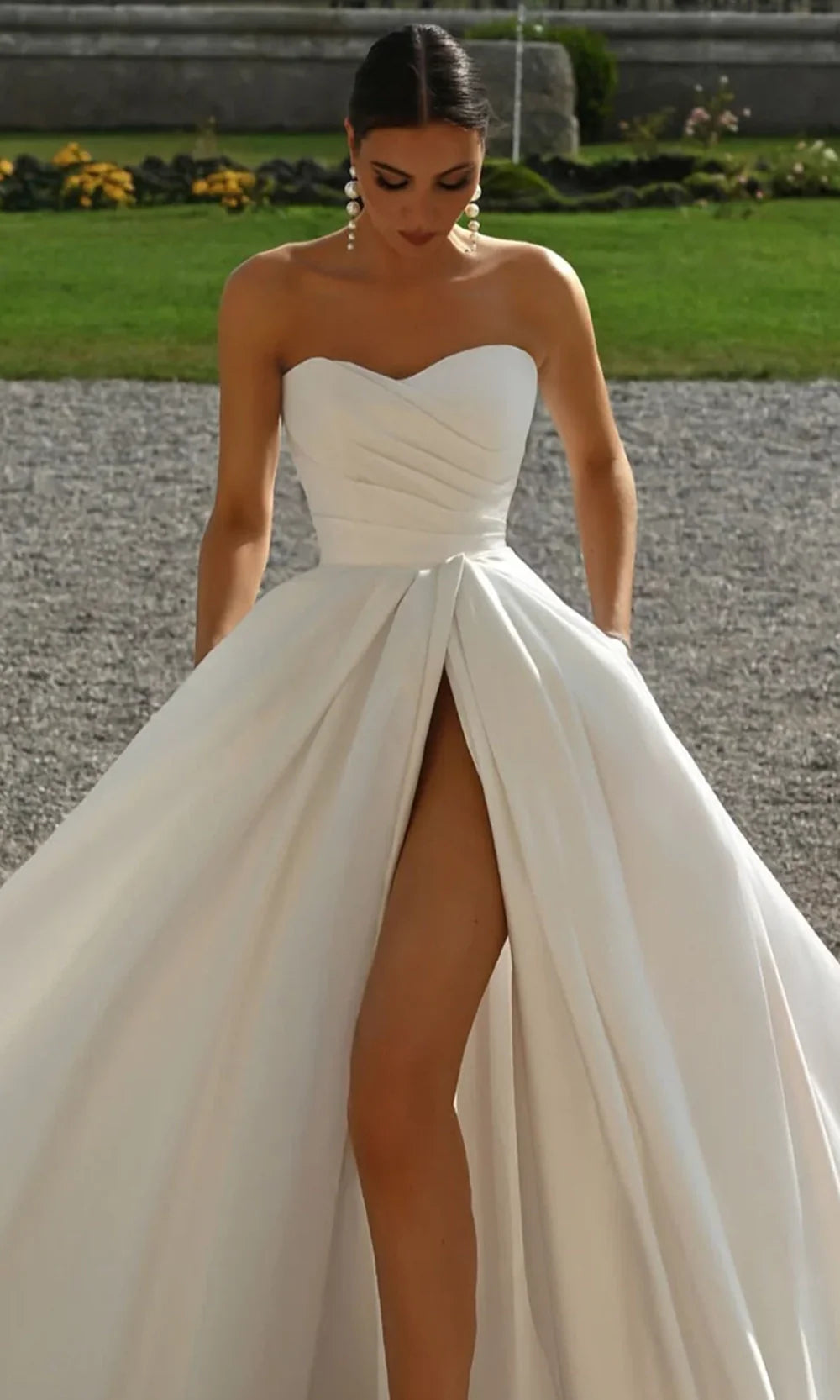 Alyce Paris 7088 - Sweetheart Button Back Bridal Gown Wedding Dresses