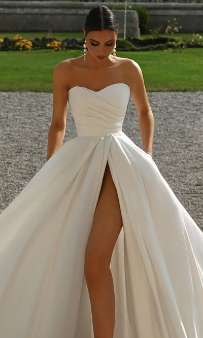 Alyce Paris 7088 - Sweetheart Button Back Bridal Gown Wedding Dresses