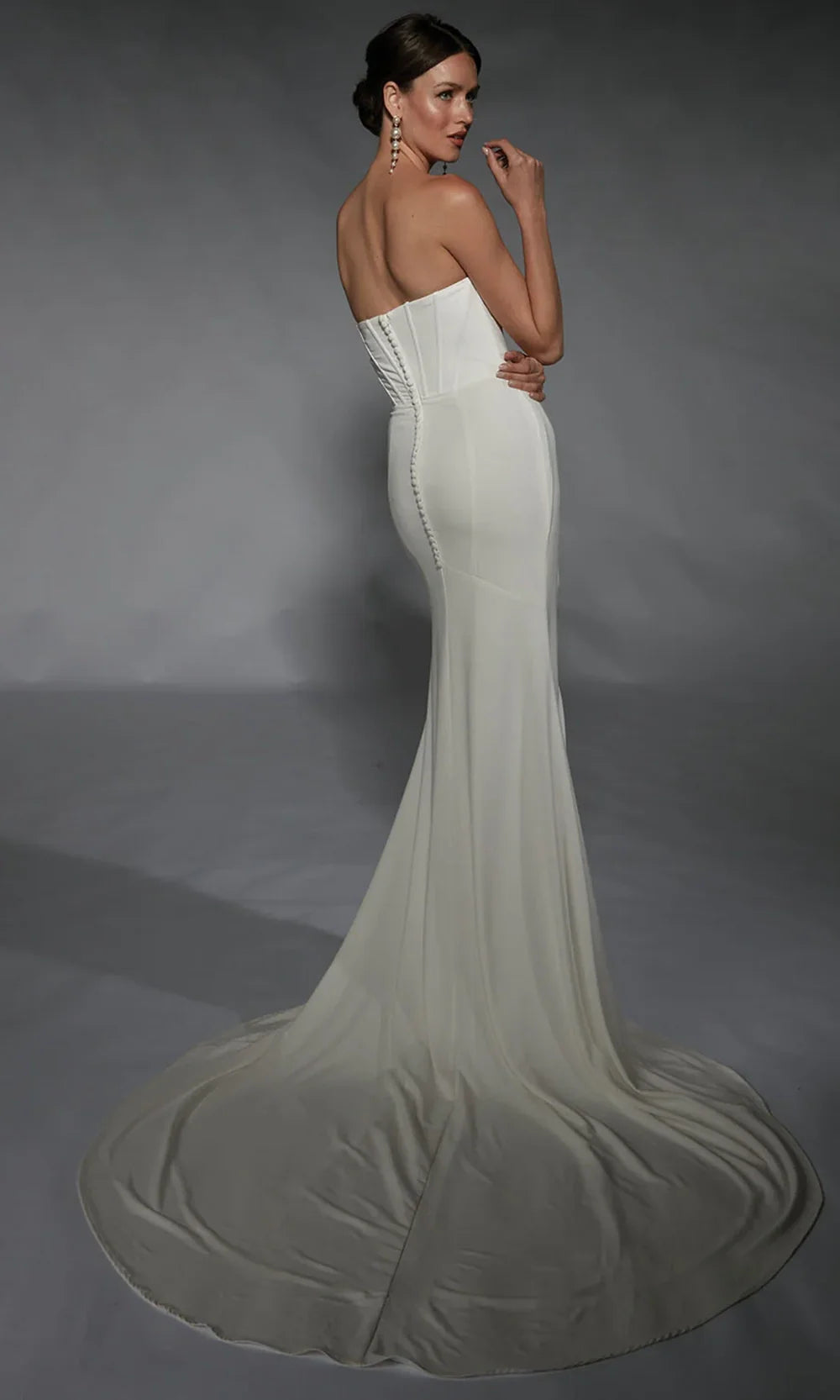 Alyce Paris 7102 - Ruched Skirt Scoop Bridal Gown Wedding Dresses