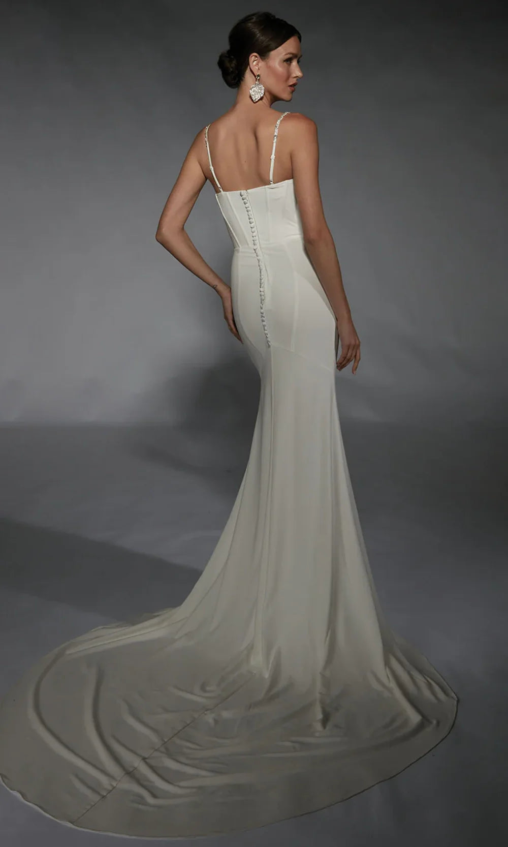 Alyce Paris 7103 - High Slit Sweetheart Corset Gown Wedding Dresses