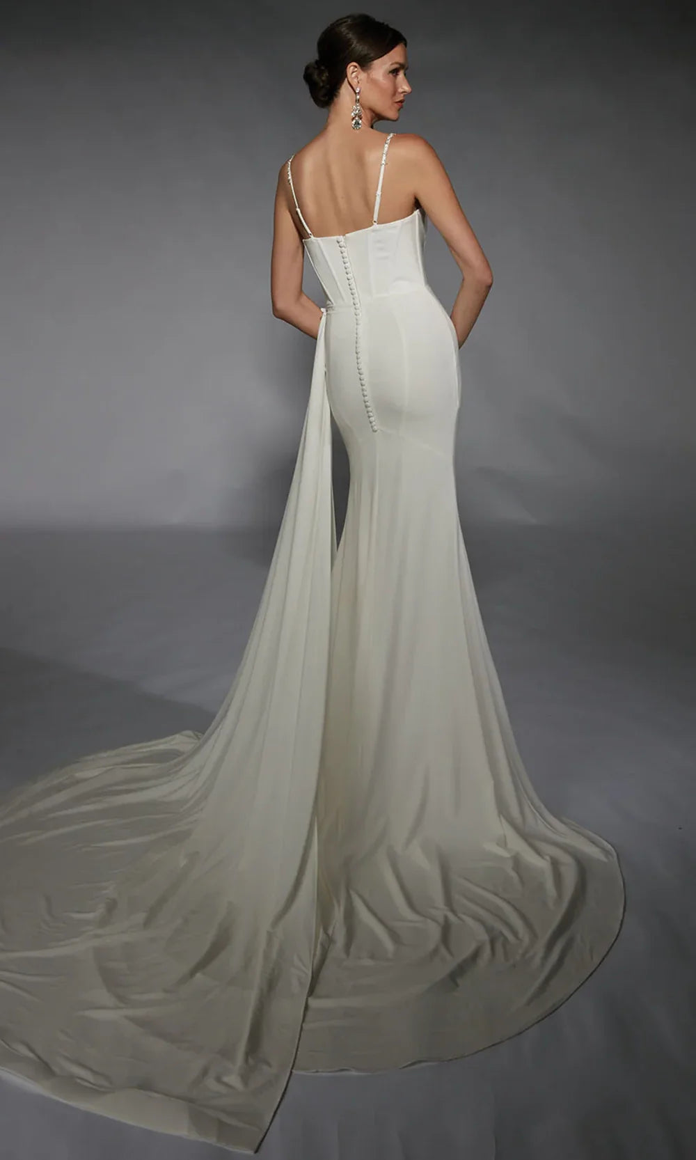 Alyce Paris 7104 - Corset Bodice Beaded Strap Bridal Gown Wedding Dresses
