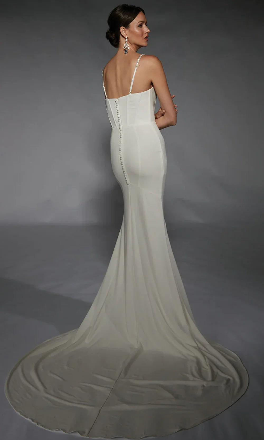 Alyce Paris 7104 - Corset Bodice Beaded Strap Bridal Gown Wedding Dresses