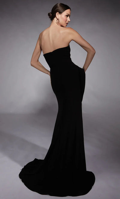 Alyce Paris 7112 - Peplum Waist Scoop Neck Dress Prom Dresses