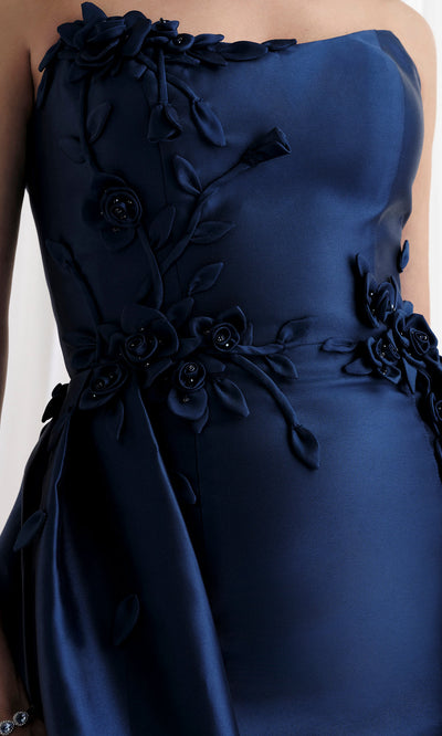 MGNY By Mori Lee 73155 - Scoop Mikado Mermaid Gown with Overskirt Mother of the Bride Dresses