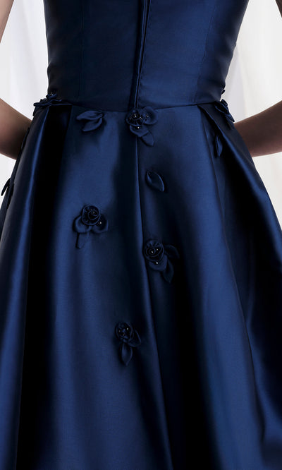 MGNY By Mori Lee 73155 - Scoop Mikado Mermaid Gown with Overskirt Mother of the Bride Dresses