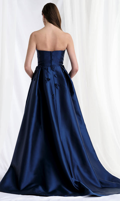 MGNY By Mori Lee 73155 - Scoop Mikado Mermaid Gown with Overskirt Mother of the Bride Dresses