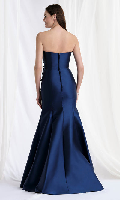 MGNY By Mori Lee 73155 - Scoop Mikado Mermaid Gown with Overskirt Mother of the Bride Dresses