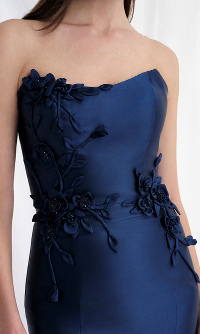 MGNY By Mori Lee 73155 - Scoop Mikado Mermaid Gown with Overskirt Mother of the Bride Dresses